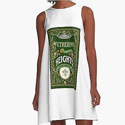 Wuthering Heights - Emily Bronte Book Cover Art Dress