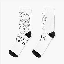 Wuthering Heights linearts Socks