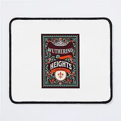 Wuthering Heights 
Emily Bronte Book Cover Art Mouse Pad