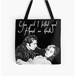 Classic Wuthering Heights Laurence Olivier Merle Oberon All Over Print Tote Bag