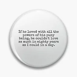 Wuthering Heights Pin