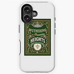 Wuthering Heights
Emily Bronte Book Cover Art iPhone Case