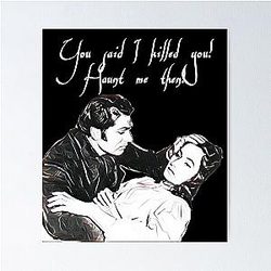 Classic Wuthering Heights with Laurence Olivier and Merle Oberon Poster