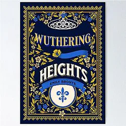 Wuthering Heights by Emily Bronte Book Cover