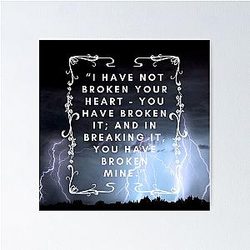 Wuthering Heights 
I Have Not Broken Your Heart 
You Have Broken It And You Have Broken Mine 
Lover Friend 
Mother Daughter 
Poster