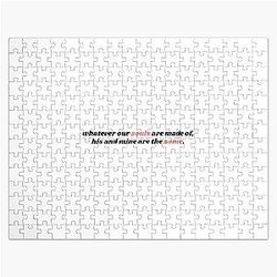 Whatever Our Souls Are Made Of - Wuthering Heights Jigsaw Puzzle