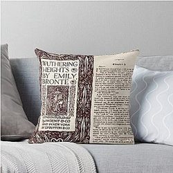 Wuthering Heights London Edition Throw Pillow