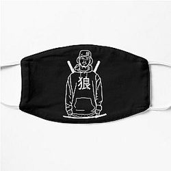 Awesome First Day Invert Xavier Wulf Rainbow Girls Boys Flat Mask