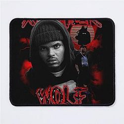 Xavier Wulf Rap Mouse Pad