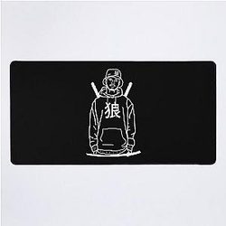 Awesome First Day Invert Xavier Wulf Rainbow Girls Boys Desk Mat