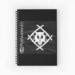 Xavier Wulf PS1 Cover Spiral Notebook