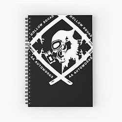 Xavier Wulf Hollow Squad x AA Autoworks  Autoworks Essential Spiral Notebook