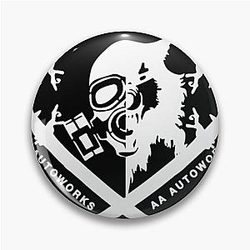 Xavier Wulf Hollow Squad x AA Autoworks  Autoworks Essential Pin