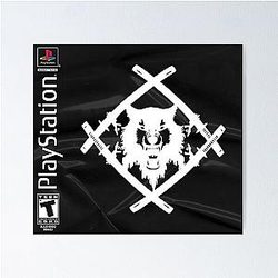 Xavier Wulf PS1 Cover Poster
