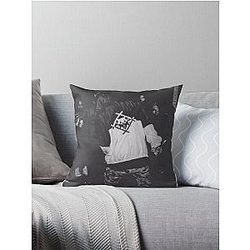 Xavier Wulf on Stage Throw Pillow