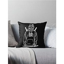 Awesome First Day Invert Xavier Wulf Rainbow Girls Boys Throw Pillow