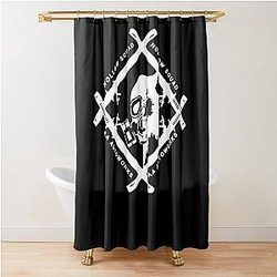 Xavier Wulf Hollow Squad x AA Autoworks  Autoworks Essential Shower Curtain