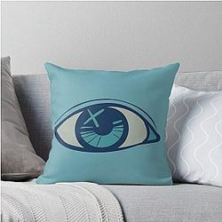Xikers - Rockstar music video LEFT EYE Throw Pillow