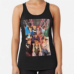 Xikers Minjae, Junmin, Sumin, Jinsik, Hyunwoo, Hunter, Junghoon, Seeun, Yujun, Yechan Kpop Ateez Babies Racerback Tank Top