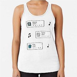 Now Playing: xikers Racerback Tank