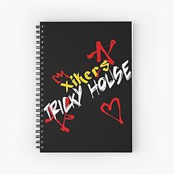 Xikers Tricky House Graffiti Spiral Notebook
