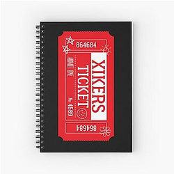 Xikers Ticket Notebook