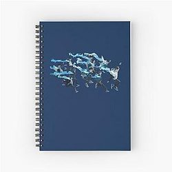 Xikers members jumping out full of energy Notebook