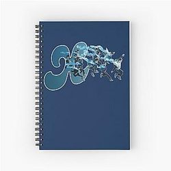 Xikers members jumping out of the dimension Spiral Notebook