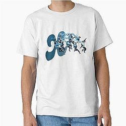 Xikers members jumping out of the X dimension Classic T-Shirt