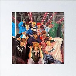 K-pop Ateez babies Poster