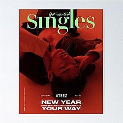 San ATEEZ 2024 ateez atiny kpop Hongjoong Yeosang Wooyoung Seonghwa Poster