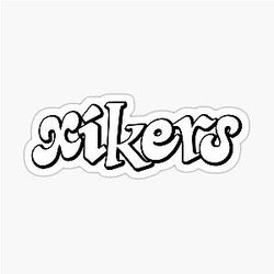 Xikers Black Design Sticker