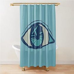 Xikers - Rockstar music video - LEFT EYE Shower Curtain