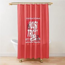 Korean boy group Attez Shower Curtain