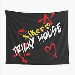 Xikers Tricky House Graffiti Tapestry