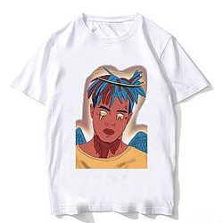 Xxxtentacion T-Shirts – Rapper Portrait Graphic T-shirt