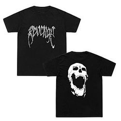 Xxxtentacion T-Shirts – Revenger Skull Printed T-shirt