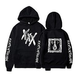 Xxxtentacion Hoodies - XXXTentacion Graphic Pullover Hoodie