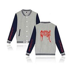 Jahseh Onfroy Jackets - Revenge 3D Printed Denim Zip Up Jacket