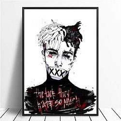 Jahseh Onfroy Posters - Wall Art Jahseh Onfroy Canvas Print Poster