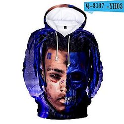 Jahseh Onfroy 3D printed Hoodies 