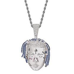 Jahseh Onfroy Ice out Crystal pendant