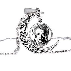 Jahseh Onfroy Face Silver pendant
