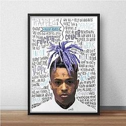 Jahseh Onfroy Wall Arts - XXTENTACION Print Wall Art Poster