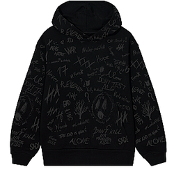 Xxxtentacionmerch Black Sketch Hoodie 