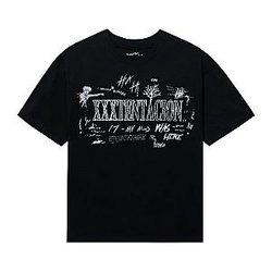 Xxxtentacion Numb Tee Black