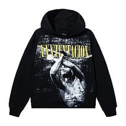 Xxxtentacion Guardian Angel Hoodie Black Yellow