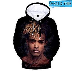 Face Art 3D Xxxtentacion Hoodies