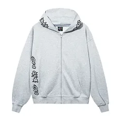 LOGO PATCH EMBROIDERED KL0901 Zip Hoodies