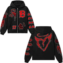 NO MORE PAIN Zip Xxxtentacion Hoodies